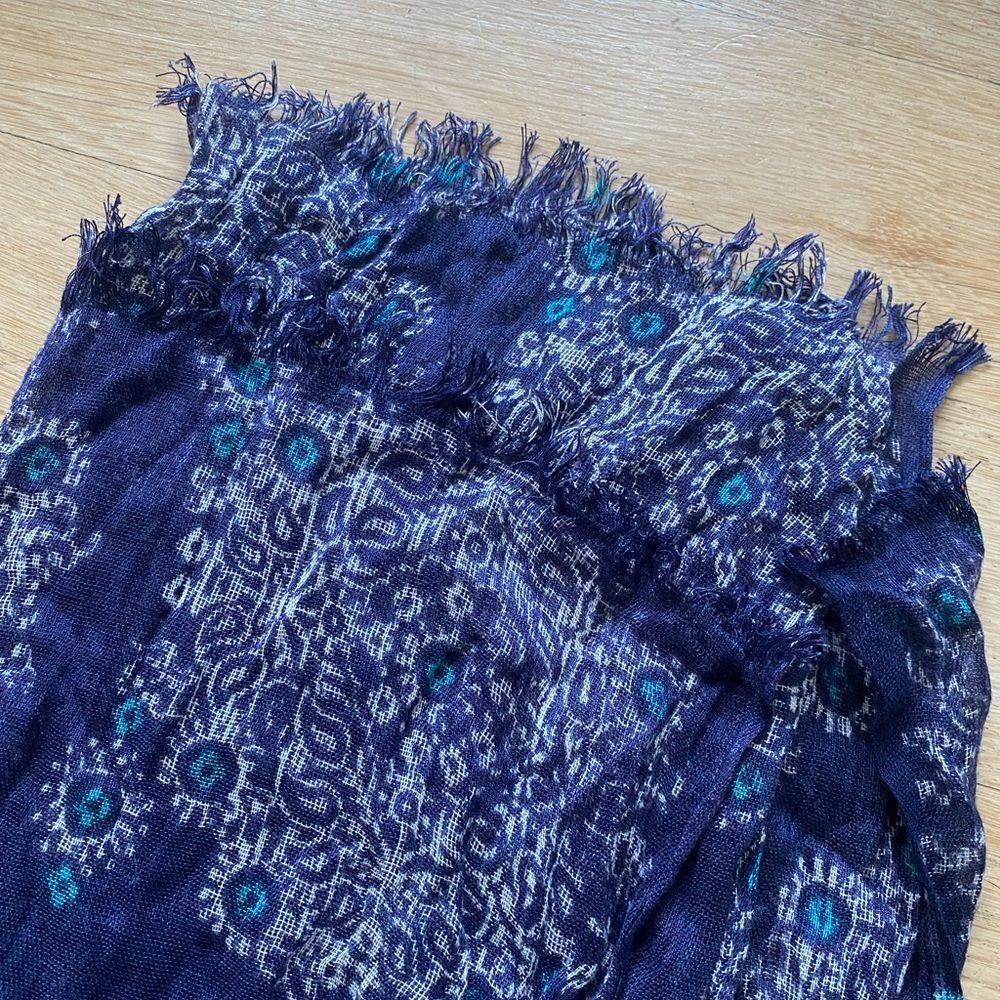 Blue Scarf - Picture 2 of 2